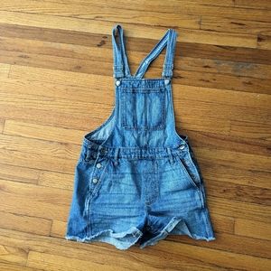 Madewell short overalls size small
